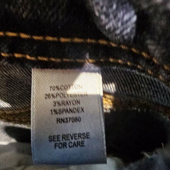 Rodeo Jeans Size 10 Mid-Rise W30 I23 Beaded Fringe Hem Cowboy Country Cowgirl - Picture 6 of 9